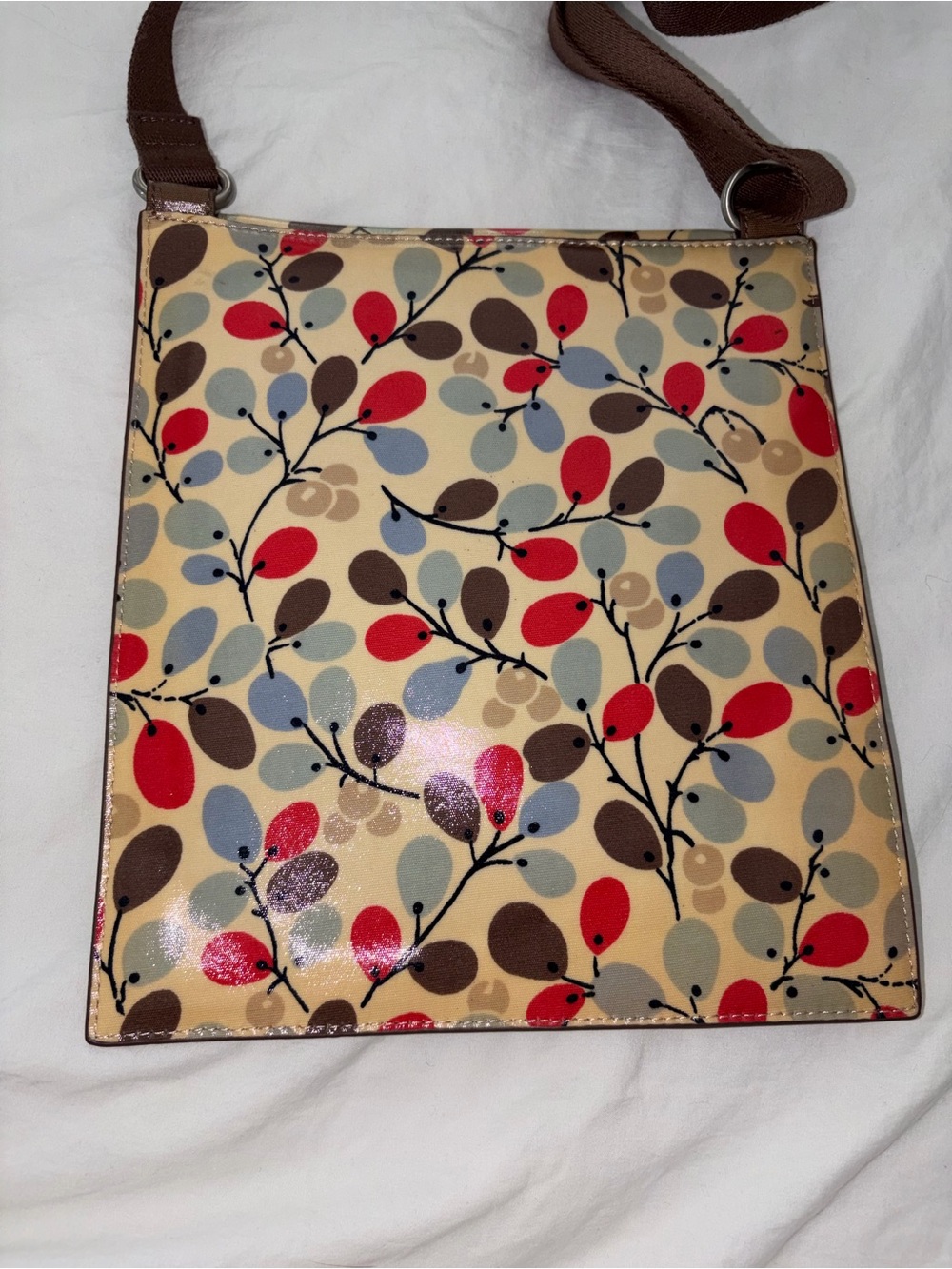 BODEN Crossbody Bag fliral new buckle - Picture 3 of 3